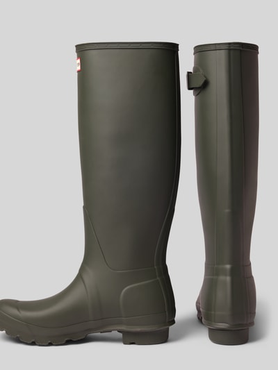Hunter Stiefel mit verstellbarer Schnalle Oliv 2
