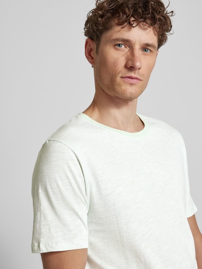 Lindbergh T-Shirt mit Strukturmuster Mint 3