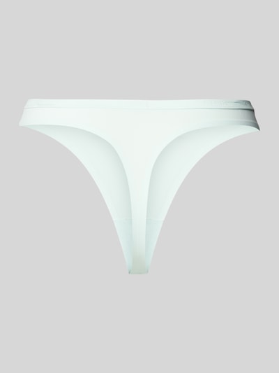 Calvin Klein Underwear String mit Label-Details Modell 'Perfectly Fit' Aqua 3