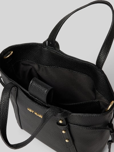 Hey Marly Handtasche mit Label-Applikation Modell 'Pretty Wonder' Black 4