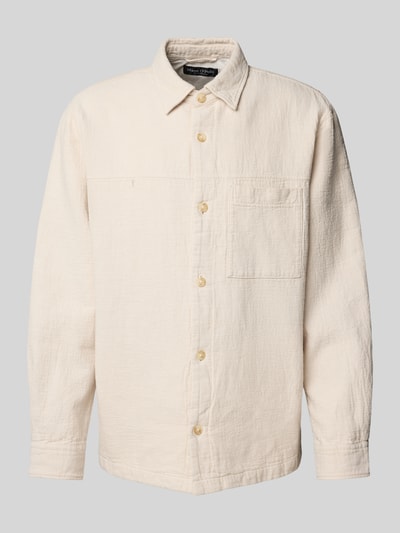 Marc O'Polo Loose Fit Overshirt aus reiner Baumwolle Ecru 2