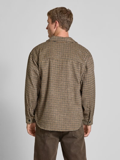 Jack & Jones Regular Fit Hemdjacke mit Brusttaschen Modell 'BRADLEY' Sand 5