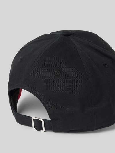 HUGO Basecap mit Label-Print Modell 'Cara' Black 3