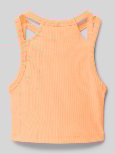 s.Oliver RED LABEL Slim Fit Tank Top mit Cut Outs Apricot 3