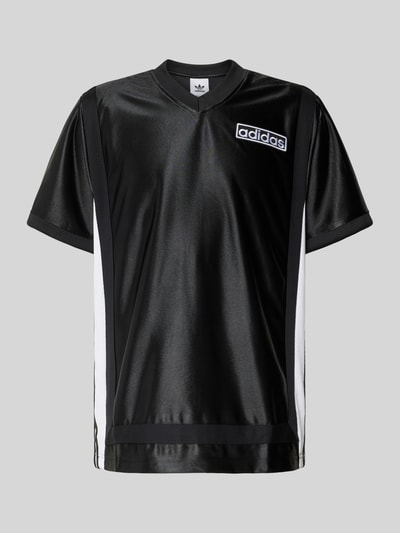 adidas Originals T-Shirt mit Label-Stitching Modell 'ADIBREAK' Black 2