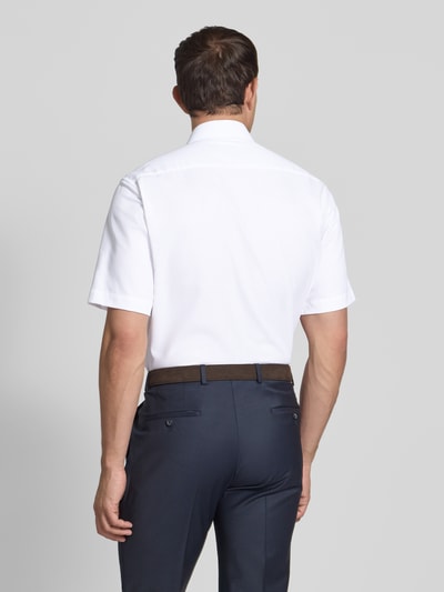 ETERNA Comfort Fit Kurzarmhemd mit Kentkragen Weiss 5