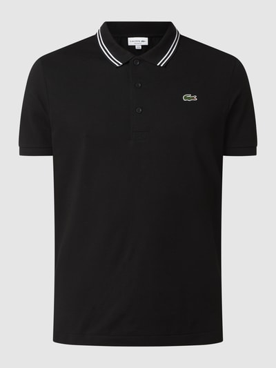 Lacoste Regular Fit Poloshirt aus Baumwolle  Black 2