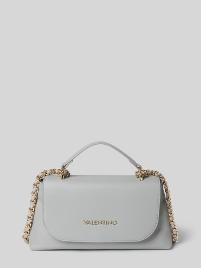 VALENTINO BAGS Handtas met labelapplicatie, model 'ARCADIA' Rookblauw - 1