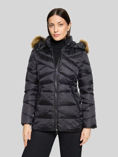 Gil Bret Regular Fit Steppjacke mit abnehmbarer Kapuze Black 4