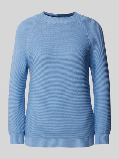 Weekend Max Mara Strickpullover mit Raglanärmeln Modell 'LINZ' Hellblau 2