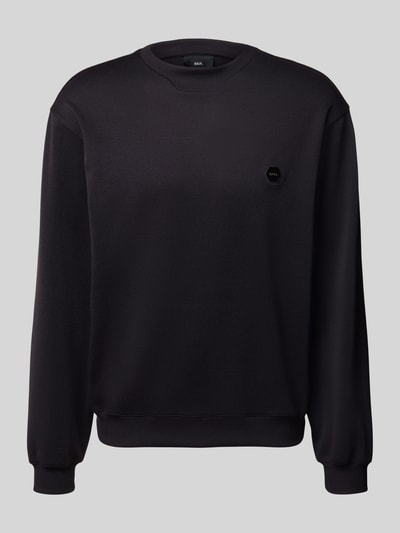 Balr. Sweatshirt met ronde hals en labeldetail Zwart - 2