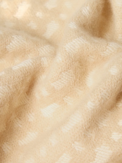 BOSS Schal aus reiner Wolle Modell 'ZESY_BB' Beige 2