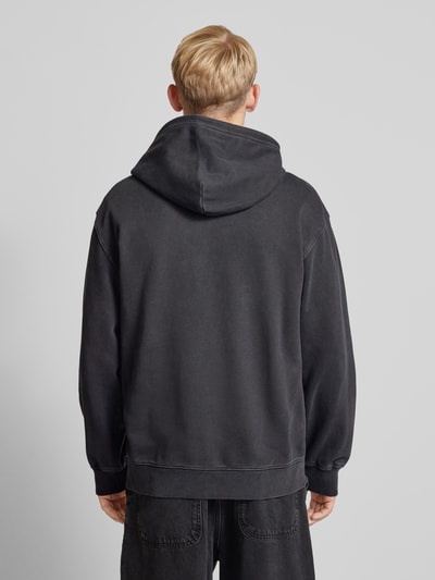 Levi's® Relaxed Fit Hoodie mit Label-Stitching Modell 'BABY TAB' Black 5