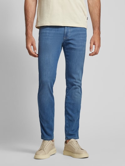 bugatti Straight Leg Jeans im 5-Pocket-Design Blau 4