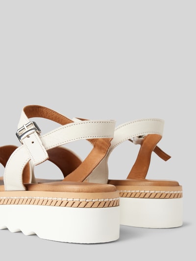 INUOVO Sandalette mit Dornschließe Sand 2