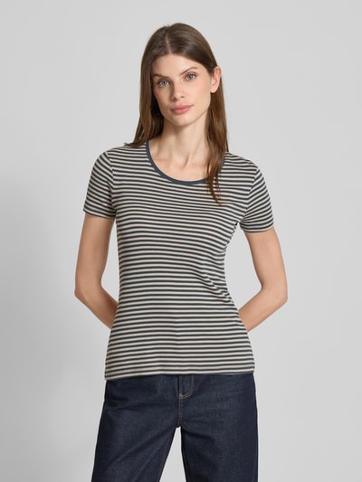 Christian Berg Woman T-Shirt mit Rundhalsausschnitt Dunkelgrau 4