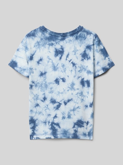 s.Oliver RED LABEL Regular Fit T-Shirt aus reiner Baumwolle Blau 3