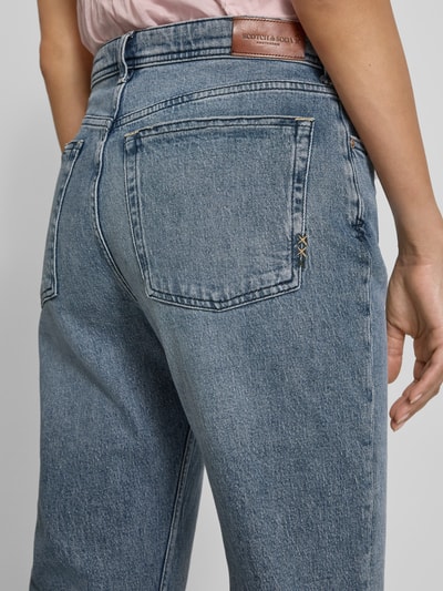 Scotch & Soda Mom Fit Jeans aus Baumwoll-Mix im 5-Pocket-Design Hellblau 3