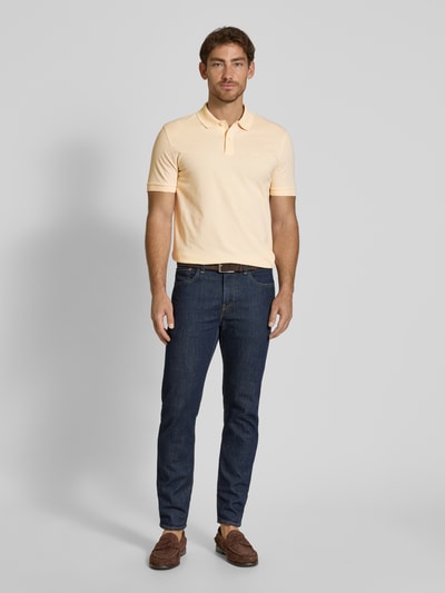 BOSS Regular fit poloshirt van puur katoen, model 'PALLAS' Zalm - 1