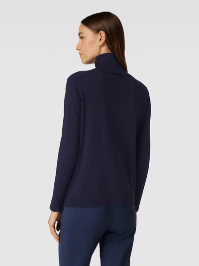 Weekend Max Mara Longsleeve mit Stehkragen Modell 'KIKU' Marine 5