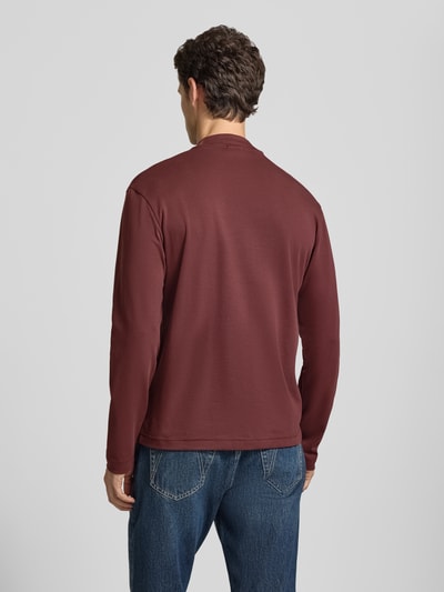 DRYKORN Longsleeve mit Stehkragen Modell 'MORITZO' Bordeaux 5