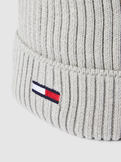Tommy Jeans Mütze mit Logo-Stitching Mittelgrau Melange 2