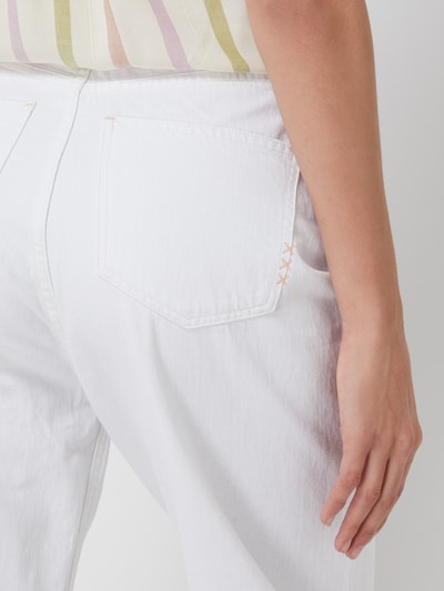 Scotch & Soda Cropped Girlfriend Fit Jeans aus Bio-Baumwollmischung  Offwhite 3