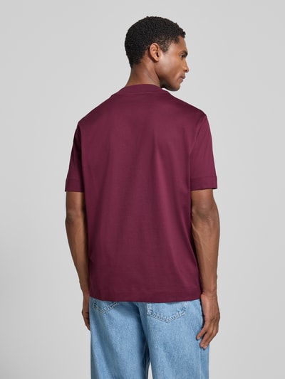 Emporio Armani T-Shirt mit Rundhalsausschnitt Bordeaux 5