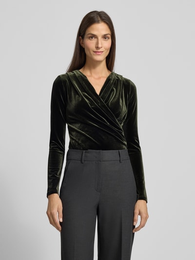 mbyM Body in Wickel-Optik Modell 'Lione' Dunkelgruen 4