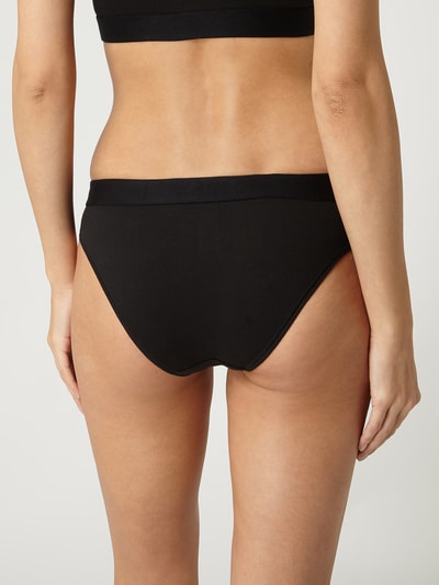 TOMMY HILFIGER Slip met elastische band met logo Zwart - 5