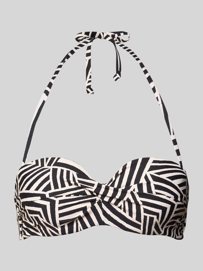 LASCANA Bikinitop met halter Zwart - 1