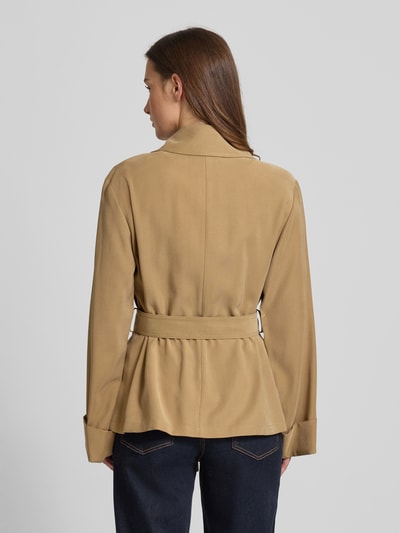 Jake*s Casual Jack met strikceintuur Camel - 5