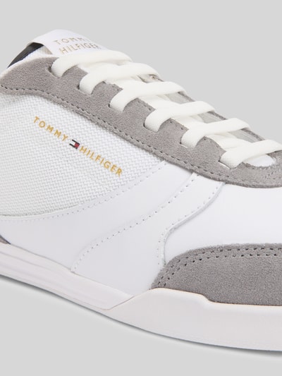 Tommy Hilfiger Sneaker mit Logo Detail Weiss 4