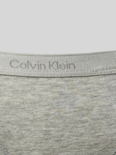 Calvin Klein Underwear Stringi z elastycznym paskiem z logo w zestawie 4 szt. Czerwony 2