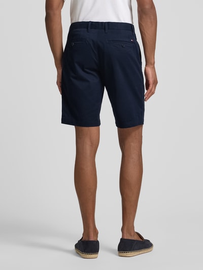 Tommy Hilfiger Relaxed fit korte chino van een mix van katoen en elastaan Marineblauw - 5