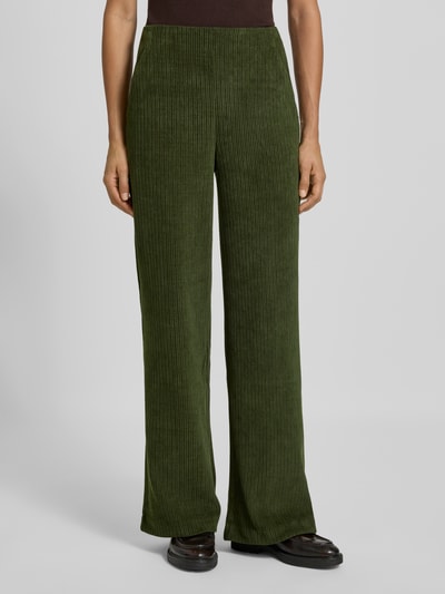 ICHI Cordhose mit elastischem Bund Modell 'KATE' Khaki 4