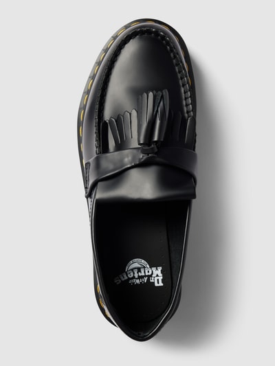 Dr. Martens Penny loafers met sierapplicatie, model 'Adrian' Zwart - 4