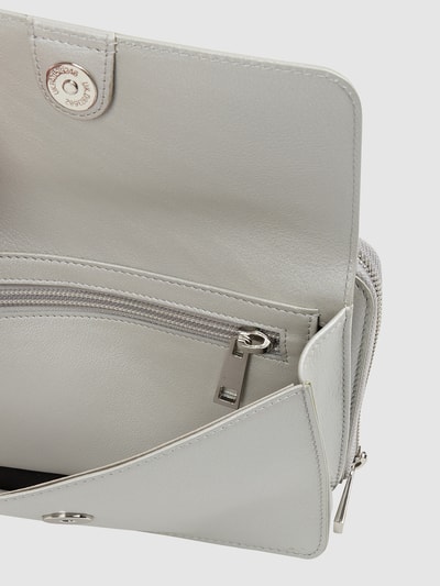 Lara Lauren Crossbody Bag mit abnehmbarem Portemonnaie - RFID-blocking Silber 6