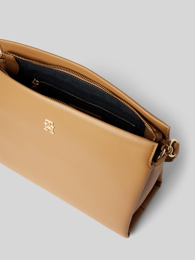 Tommy Hilfiger Handtasche mit Logo-Applikation Beige 5