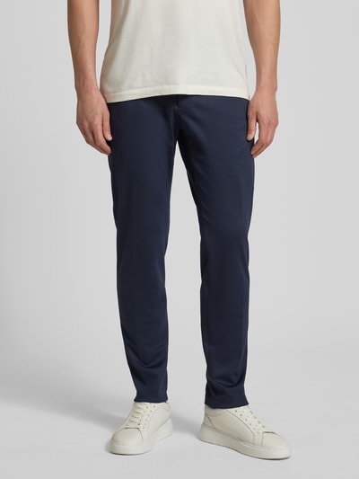 s.Oliver BLACK LABEL Slim Fit Jogpants aus Stretch-Jersey Modell 's.O JOGG' Marine 4