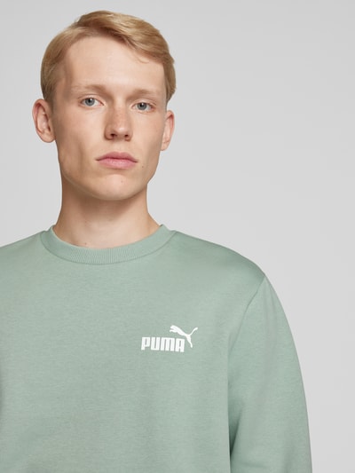 PUMA PERFORMANCE Bluza z nadrukiem z logo Limonkowy 3