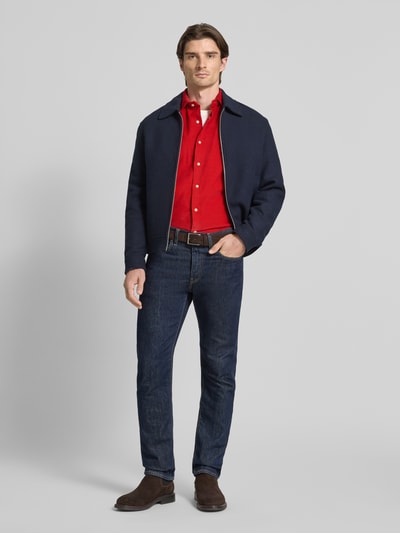 Polo Ralph Lauren Koszula casualowa o kroju regular fit z wyhaftowanym logo model ‘CORDUROY’ Czerwony 1