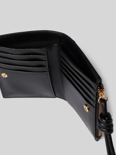 Valentino Bags Portemonnaie mit Logo-Detail Modell 'SAPHIRA' Black 3