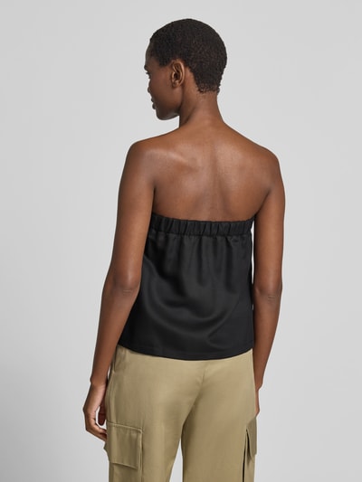 black palms Top aus Lyocell-Mix Black 5