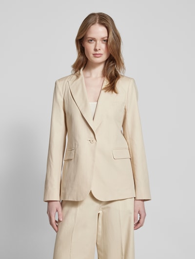 Weekend Max Mara Blazer mit Reverskragen Modell 'QUITO' Sand 4