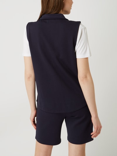 Christian Berg Woman Gilet van katoen Donkerblauw - 5