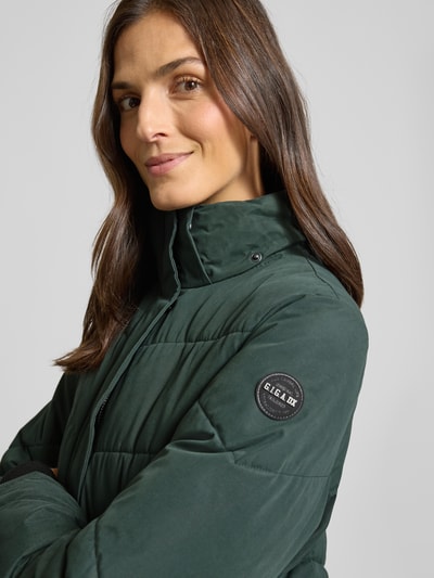 G.I.G.A. DX Steppmantel mit Kapuze Dunkelgruen Melange 3