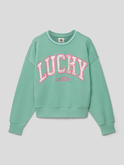 Garcia Sweatshirt met ronde hals Lagune - 1