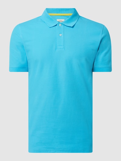 Montego Poloshirt van piqué Oceaanblauw - 2