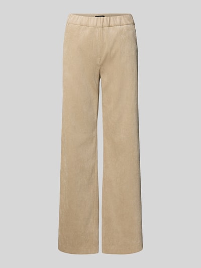 Betty Barclay Spodnie sztruksowe z kieszeniami z tyłu Beżowy 2